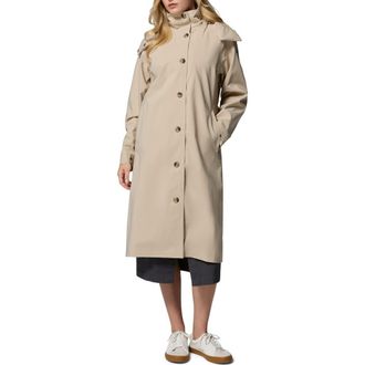 Columbia AmazeTrench Rain Jacket in Ancient Fossil at Nordstrom, Size Xx-Large