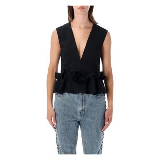 Rotate ROTATE Birger Christensen - Sleeveless Tops - Tops - Mujer - Negro - S