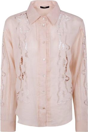 Seventy Ramie Embroidered Shirt
