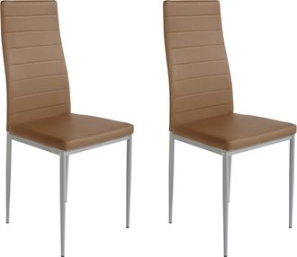 HOME AFFAIRE Esszimmerstuhl »Pluto« (Set) 2 Stk.Bezug in Kunstleder