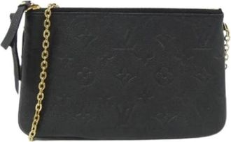 Louis Vuitton Pre-owned Cross Body Bags, female, Black, Size: ONE SIZE Pre-owned Pochette Shoulder Bag
