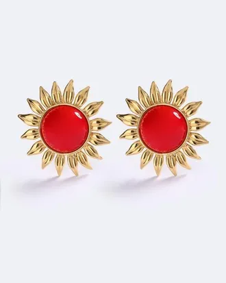 Emma Pills Under The Sun Earrings in Red at Nordstrom