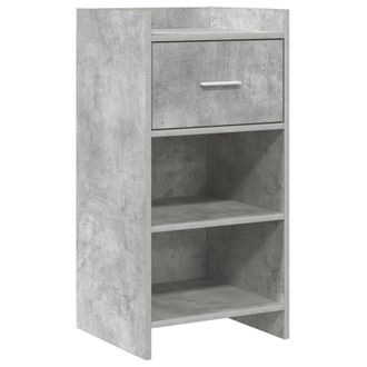 vidaXL Aparador Gris Hormig&oacute;n 40 X 36 X 80 Cm Madera De Ingenier&iacute;a Vidaxl