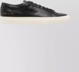Common Projects achilles sneakers featuring contrast sole