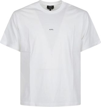 A.P.C. Hombre, Camisetas, Blanco, Talla: M