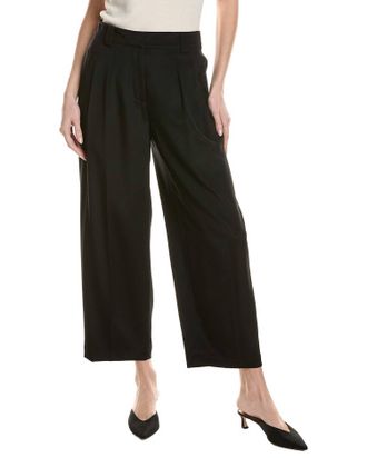 Lafayette 148 New York Wyatt Barrel Leg Pant In Black