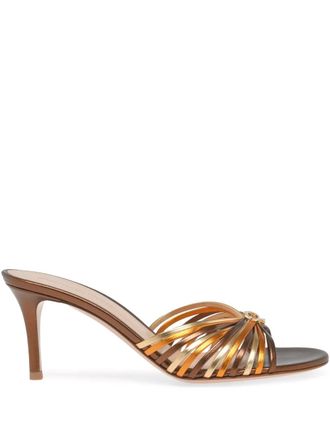 Gianvito Rossi 70mm Vyna sandals - Gold