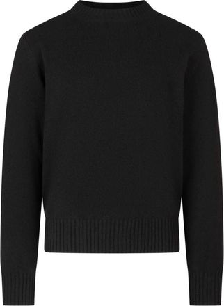 Ami Round-neck Truien - Heren - Ronde hals truien - Zwart - M - Truien & Vesten