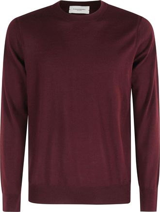 Paolo Pecora Amethyst Extra-Fine Merino Wool Crewneck Sweater