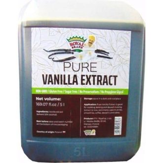 OEM Extracto De Vainilla Puro Fuerte Sin Az&uacute;car Triple Concentrado 3 X 5 L