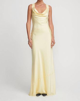 Hansen & Gretel Cameron Dress In Butter