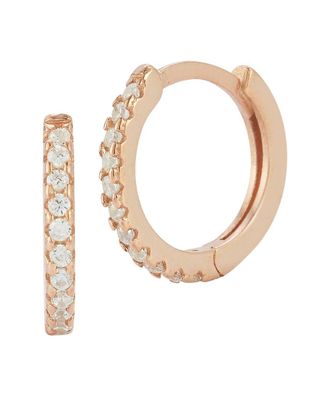 Sphera Milano 14K Gold Plated Cz Earrings