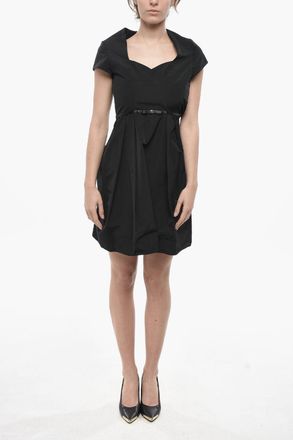 Givenchy Vestito Midi Svasato con Scollo a Cuore Givenchy