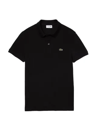 Lacoste Mens shirt - Black Cotton - Size X-Large