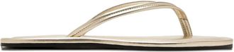St.Agni thong-strap sandals - Gold