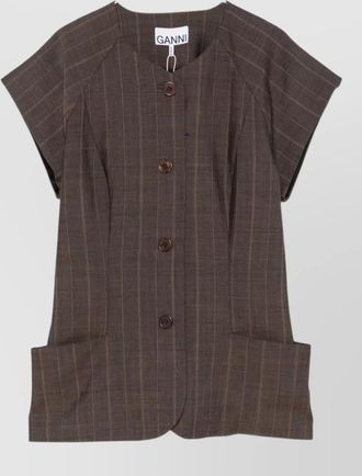 Ganni wool blazer