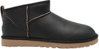 UGG Classic Ultra Mini Contrast - Heren - Winterlaarzen - Zwart - 43 EU - Wol - Schoenen