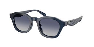 Tory Burch TY7235D Asian Fit 20654L Womens Sunglasses Blue Size 48