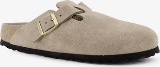 Birkenstock Womens Suede Sandals Beige