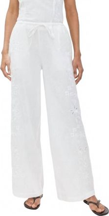 Ciao Lucia Womens Ermmano Pant In White