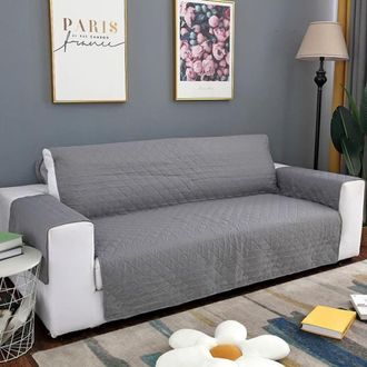 OEM Prot&egrave;ge Canap&eacute; - Noname - 190x195 Cm - &Eacute;tanche - Lavable En Machine - Gris