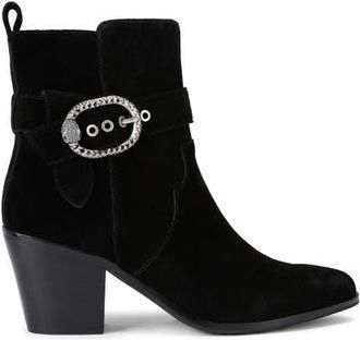 Kurt Geiger Mayfair Buckle Bootie in Black at Nordstrom, Size 6.5Us