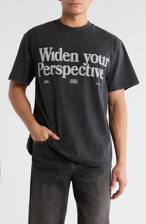 PacSun POV Graphic T-Shirt in Washed Black at Nordstrom, Size X-Large