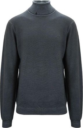 Sun 68 Merino wollen coltrui - Heren - Coltruien - Zwart - XL - Wol - Truien & Vesten