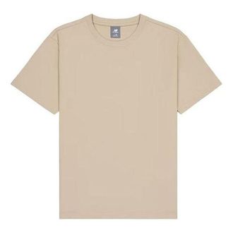 New Balance Cotton T-Shirt Stoneware AMT41653-SOT
