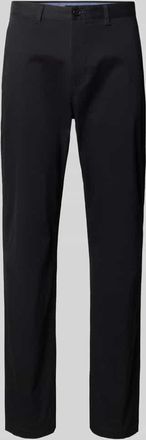 Tommy Hilfiger Relaxed Fit Hose aus Baumwoll-Mix in Black, Größe 30/30