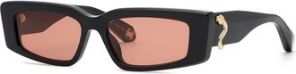 Roberto Cavalli SRC185 700Y Mens Sunglasses Black Size 55