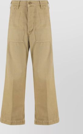 Polo Ralph Lauren wide leg cotton trousers