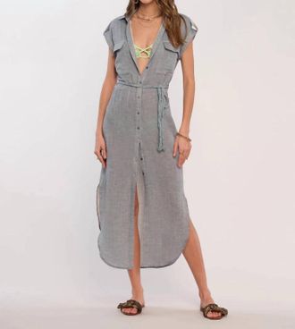 Heartloom Dixie Shirt Dress In Faded