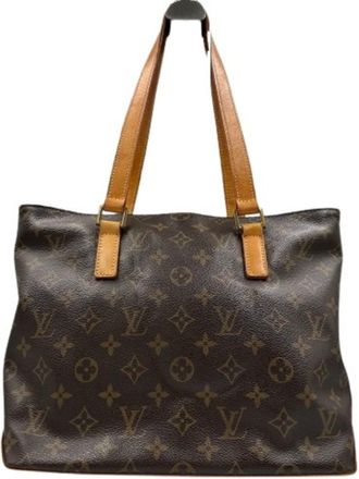 Louis Vuitton Brown Pvc Tote Bag (Pre-Owned)