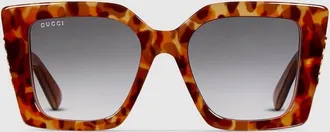 Gucci Cat-eye Sunglasses, Red