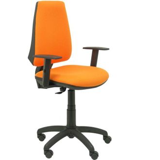 Piqueras y Crespo Piqueras Y Crespo - Elche Cp Silla Con Mecanismo Permanente Y Tejido Bali Color Naranja (brazos Regulables En Altura)