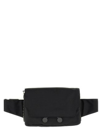 Marni Mens Cityscape Pouch Black Body: Polyamide-Nylon Belt Bags