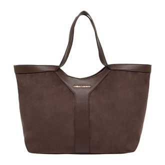 Carlo Colucci Shopper Bag - Dames - Shoppers - Bruin - ONE Size - Leer - Tassen