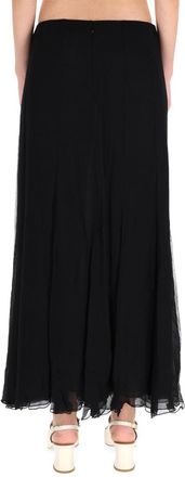 Chlo&eacute; Silk Muslin Maxi Skirt - Black