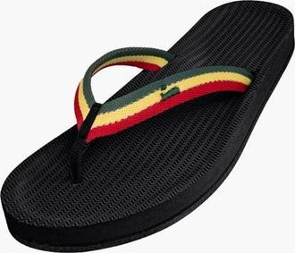 indosole Responsibly-Made Tire Sole Easy Living Flip Flops in Reggae at Nordstrom, Size 10