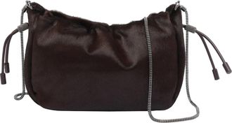 Brunello Cucinelli Calf Hair Mellow Bucket Bag