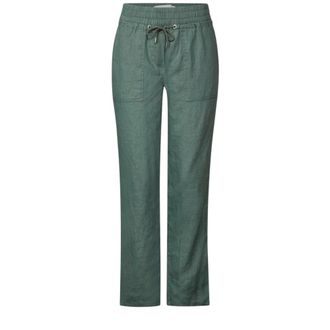 Cecil Dames, Broeken, Groen, Maat: 2XL