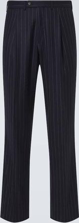 Saman Amel Amo striped wool suit pants