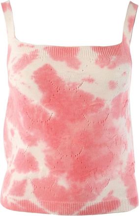 Pinko Viscose Blend Sleeveless Top - Dames - Tops zonder mouwen - Roze - M - Polyester - Tops