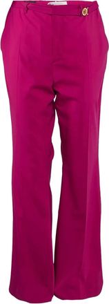 Versace Pantaloni con dettaglio Medusa - Rosa
