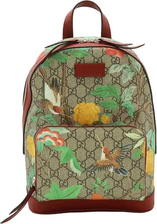 Gucci Pre-owned Gucci Small GG Supreme Web Tian Backpack Ladies 4PUIPCSCLVRM8QFV