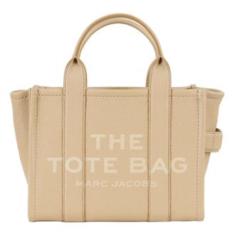 Marc Jacobs The Leather Small Tote bag - Dames - Shoppers - Beige - ONE Size - Leer - Tassen