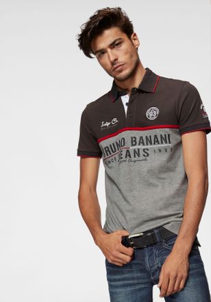 Bruno Banani Poloshirt Kurzarm, körpernahe Passform, mit Polokragen