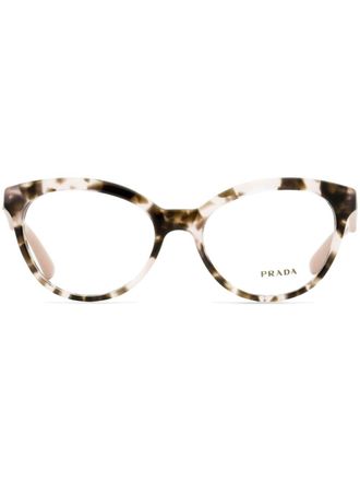 Prada Occhiali da sole 11R ovali - Toni neutri