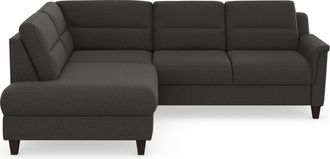 Sit&more Ecksofa »Farö L-Form« inklusive Federkern, wahlweise mit Bettfunktion und Bettkasten